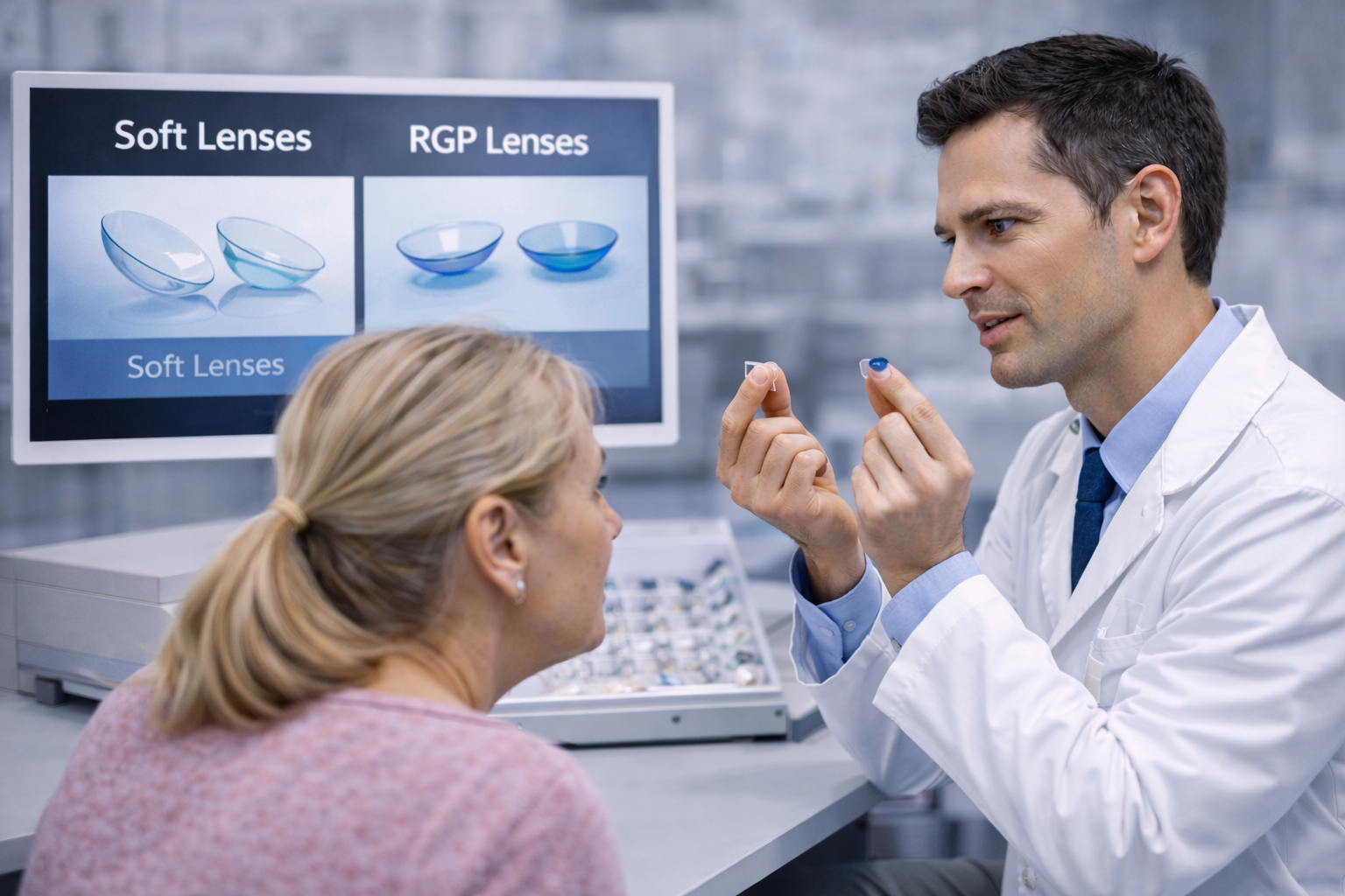Contact Lenses - Soft & RGP Lenses